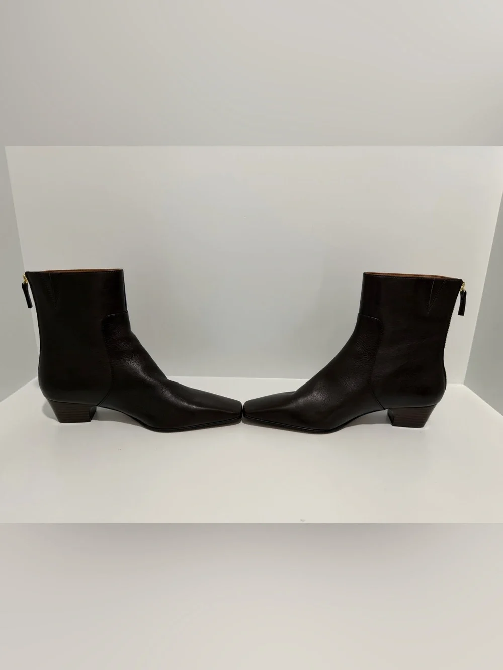 NEW Madewell The Lexie Ankle Boot in Turkish Coffee Leather Size 9 NX060 $228